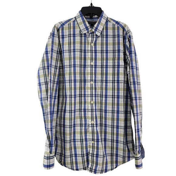 Banana Republic Soft Wash Tailored Slim Fit Men's Button Up L/S Shirt – Sma - Picture 10 of 14